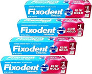 Fixodent Original Denture Adhesive Cream-2.4 oz, 4 pk