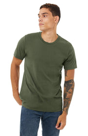Bella + Canvas X-Large / Military Green / Cotton Crew Tee T-Shirts