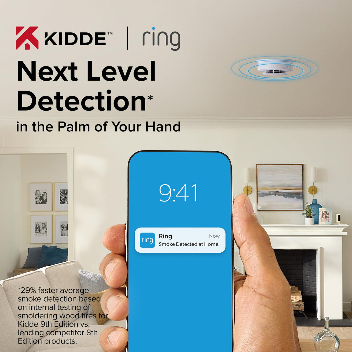 Kidde Hardwired / Smoke Detector / 5 Inches Smoke Detectors & Fire Alarms