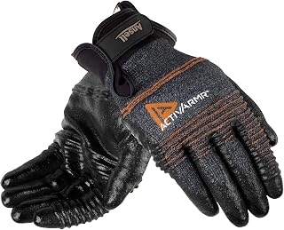 Ansell ActivArmr 97-008 Multipurpose Medium Duty Gloves, Medium (1 Pair)