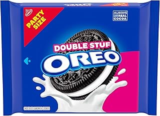 Oreo Double Stuf Chocolate Sandwich Cookies, Party Size, 24.95 oz
