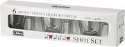 Libbey 1.5-Ounce Clear Shot Glass Set, 6-Piece