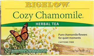 Bigelow Tea Bigelow Cozy Chamomile Herbal Tea, 20-count (Pack of 18)