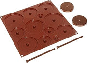 Silikomart Silicone 3D Egg Easy Chocolate Mold Set
