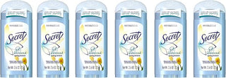 Secret Original Spring Breeze Scent Women's Invisible Solid Ph Balanced Antiperspirant & Deodorant 2.6 Oz (Pack of 6)
