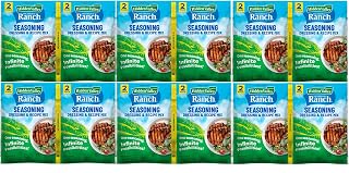Hidden Valley Ranch Original Salad Dressing Mix, 2 oz (6 packs)