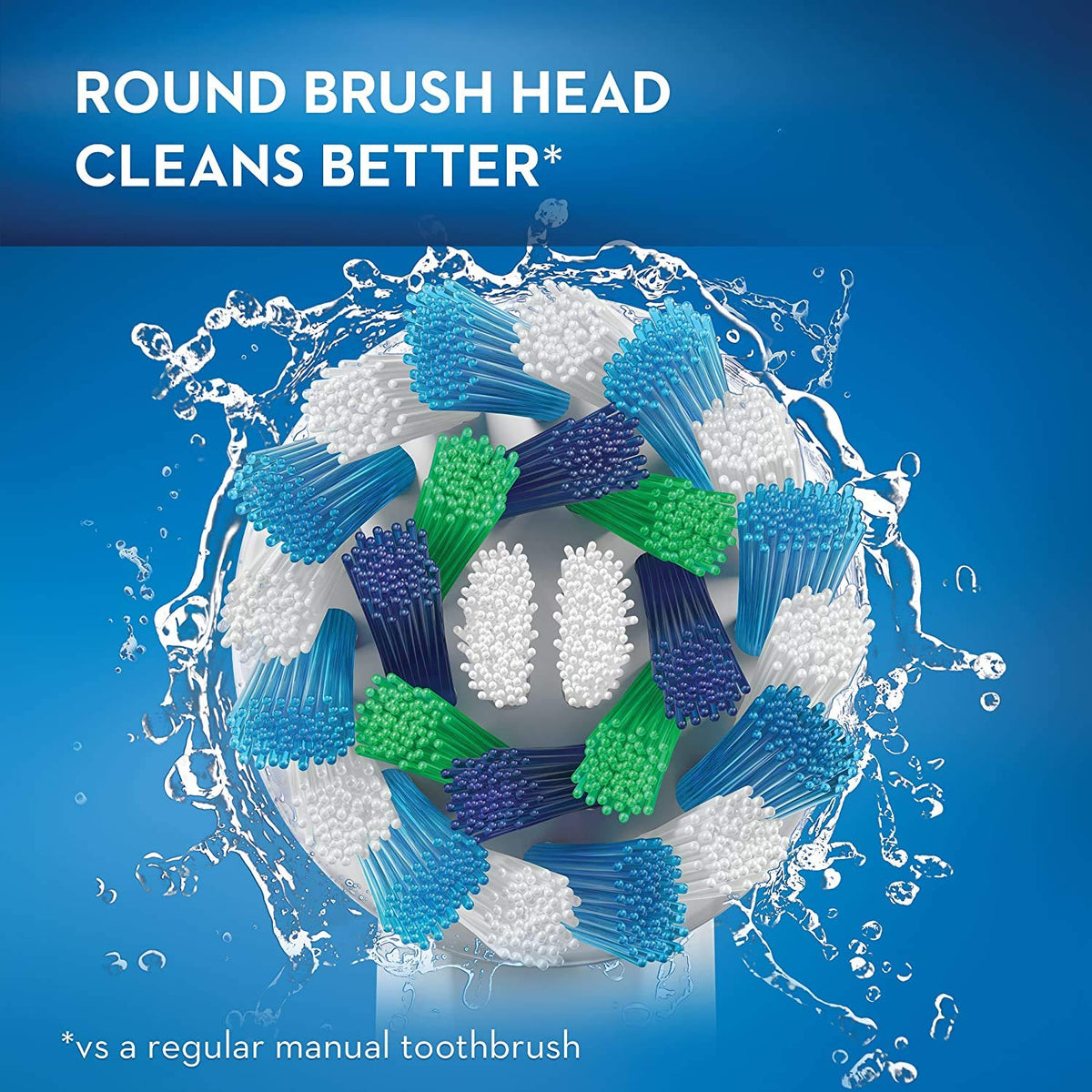 Oral-B White / 1 Count (Pack of 1) / Smart 1500 CrossAction Toothbrush Rotating
