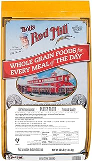 Bob's Red Mill Barley Flour, 25 Pound