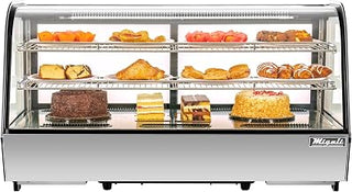 Migali C-70CTC-48 48” Wide Counter-Top Straight Glass Display Case Refrigerator