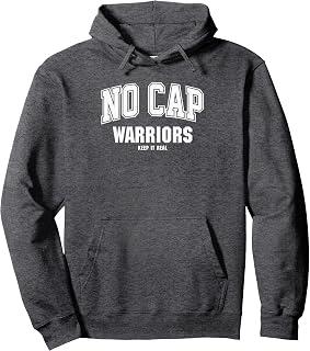 Curtis Warriors NO CAP Keepin' It Real Pullover Hoodie