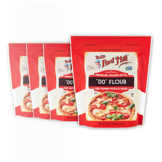 00 Pizza Flour by Bob's Red Mill – 48 Ounce (Pack of 4), Pack of 4, Model P110833