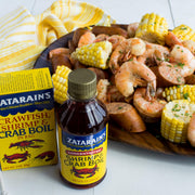 Garlic & Onion Shrimp & Crab Boil by Zatarain's – 8 Fl Oz (Pack of 12), Orange, Pack of 12, Model 071429145054