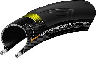 Continental Force III Rear Road Bicycle Clincher Tire - Folding (Black - 700 x 25)