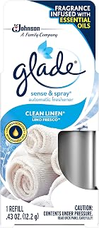Glade sense spray 0.43 Oz Refill Clean Lenin One Pack