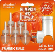 Glade PlugIns Refills Air Freshener Starter Kit Pumpkin Spice