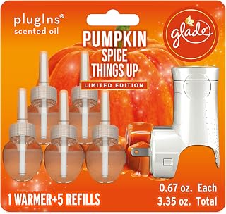 Glade PlugIns Refills Air Freshener Starter Kit Pumpkin Spice