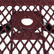 Global Industrial Red / 72 x 30 x 29.5 inches / Industrial Picnic Tables
