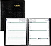 Blueline 2025 Plan & Link™ Essential Weekly Planner, Appointment Book, 12 Months, January to December, 9.25" x 7.25", Black (C5275.81T-25)