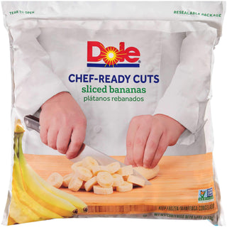 Chef Ready Sliced Banana by Dole – Pack of 2
