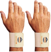 Ergodyne Tan / 1 Count (Pack of 2) / Wrist Wrap Support Wrist Wraps