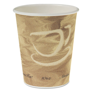 SOLO 370MS Single Sided Poly Paper Hot Cups 10 OZ Mistique design 50/Bag 20 Bags/Carton (SCC370MS)