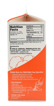 Flossugar Flavour: Orange by Gold Medal – 52 Ounce (Pack of 1), Orange, Model 93205CT