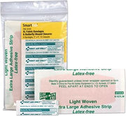 First Aid Only Fae-6105: Sc Refill 2"X4" Fabric Adhesive Bandages (6), Plastic Butterfly Bandages (10)