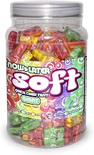 Now and Later Soft Chew Taffy Giant Assorted Candy Jar, 38.1 Ounce -- 6 per case.