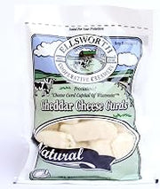 ELLSWORTH Cheese Curd Cheddar, Plain, 5 Ounce (Pack of 12)