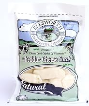 ELLSWORTH Cheese Curd Cheddar, Plain, 5 Ounce (Pack of 12)