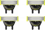 PHILIPS OneBlade 360 Replacement Blades, for OneBlade Electric Shaver and Trimmer, 4 Pack, Model QP440/50