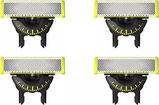 PHILIPS OneBlade 360 Replacement Blades, for OneBlade Electric Shaver and Trimmer, 4 Pack, Model QP440/50