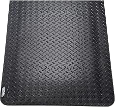 Global Industrial 24" W x 36L Diamond Plate Ergonomic Anti Fatigue Mat