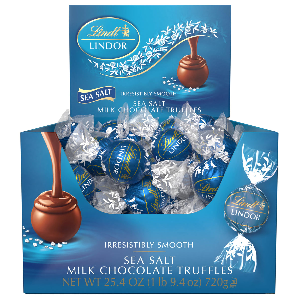 Lindt Sea Salt / 25.4 Ounce (Pack of 1) / Sea Salt Truffles Assortment Boxes
