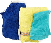 Hospeco Reclaimed Terry Towel/Robe Rags, Assorted Colors, 25 Lbs.