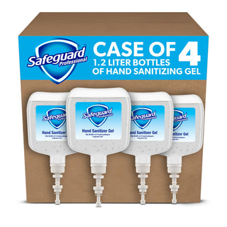 P&G PROFESSIONAL Safeguard Hand Sanitizer Gel Refill – 40.5 fl oz (Pack of 4)