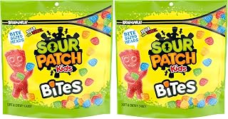 Sour Patch Kids Bites Original Soft & Chewy Candy, 12 oz (Pack of 2)