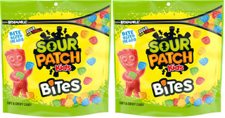 Bites Original Soft & Chewy Candy by Sour Patch Kids – 12 Ounce (Pack of 2), Multicolor, Pack of 2