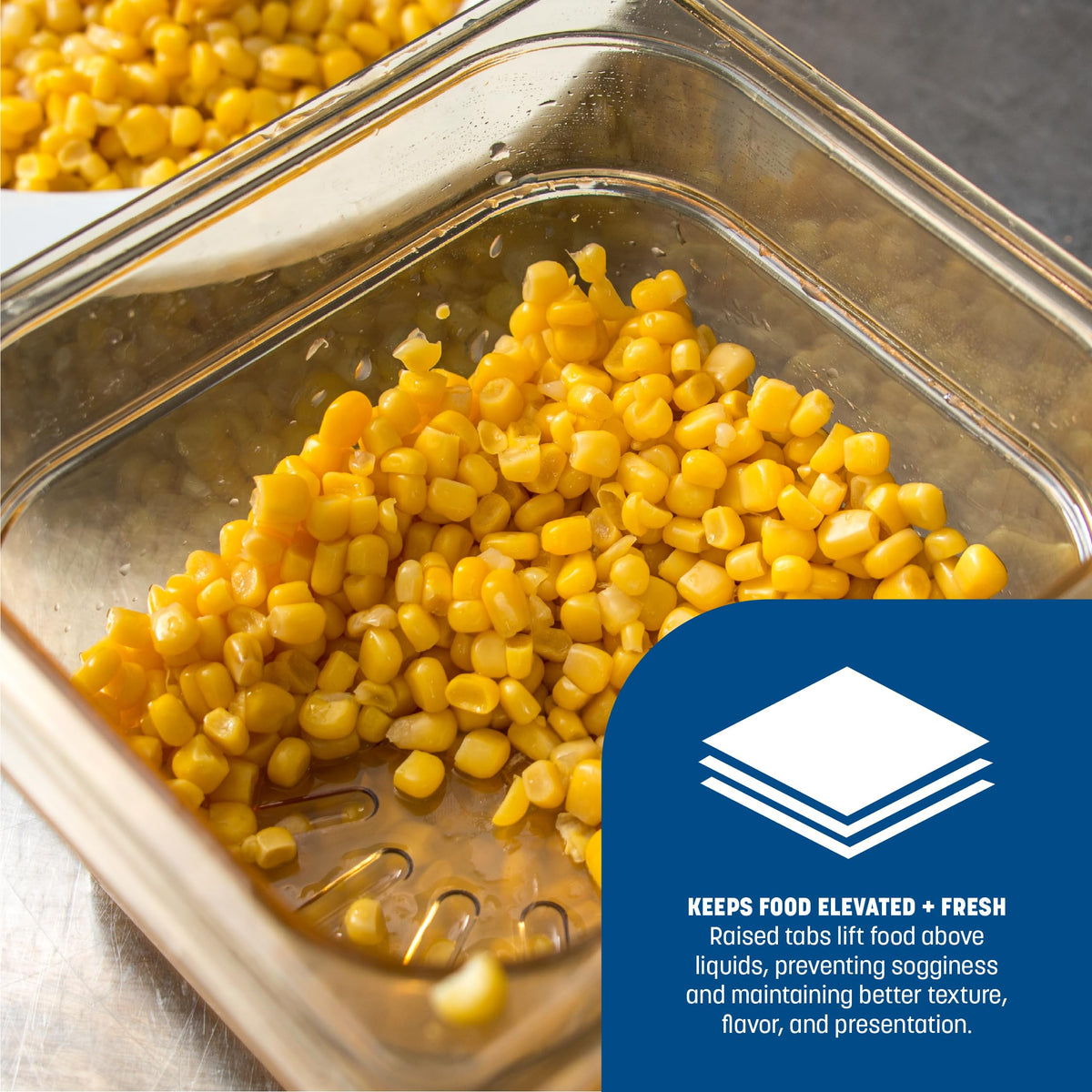 Carlisle FoodService Products Sixth Size 1 pack / Amber / Modern Storage & Transport