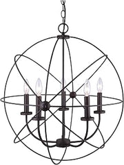 Canarm ICH282B05ORB25 Sumerside 5 Light Chandelier