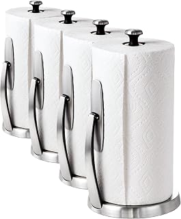 OXO Good Grips SimplyTear Paper Towel Holder Countertop,(Pack of 4)