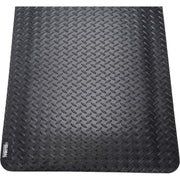 36" W x 60" L Diamond Plate Ergonomic Anti Fatigue Mat by Global Industrial – 60"L x 36"W x 15.6"Th, Vinyl/PVC Closed-Cell Foam, Black, Model 39267090030000500