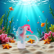Cute seahorses Straw Straw Cover Cap by WLngtv – 1.0, Silicone, Chroma, Model DWC162