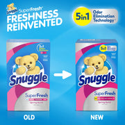 Snuggle 라벤더. / 200 Count (Pack of 2) / Spring Burst Dryer Sheets