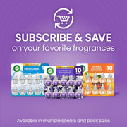 Plug In Refills by Air Wick – 10 Count, Lavender, Pack of 10, Model 6233801919