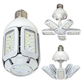 6 Pack Satco S9750 30 Watt Non-Dimmable HID Replacement 5000K Natural Light LED Light Bulb with Adjustable Beam Angle - Medium Base (200w Equivalent)