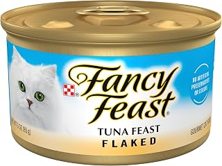 Purina Fancy Feast Flaked Tuna Wet Cat Food (24) 3 oz Cans