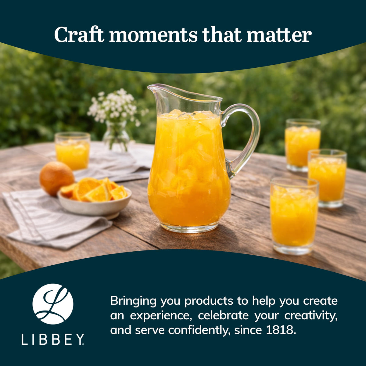 Libbey Atlantis / 73 Ounces / Glass Pitcher Jugs