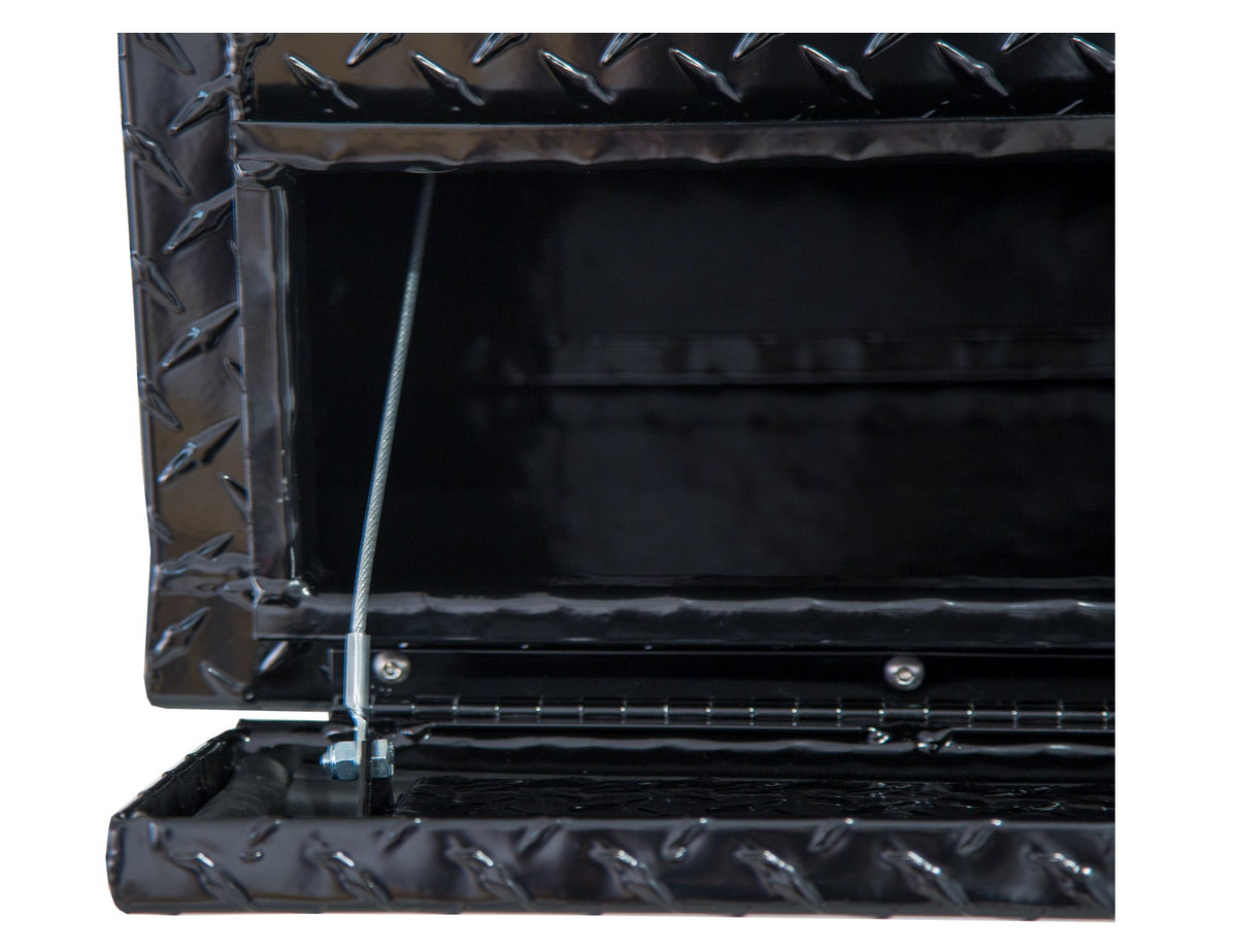 Buyers Products Company Black Diamond Tread / 96 x 21 x 13.5 / One Compartment Truck Bed Toolboxes