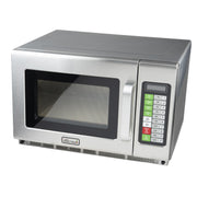 Winco 1.2 Cubic Feet / 2,100 W (Touch) / Silver Countertop Microwave Ovens